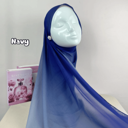 GRADIENT PATTERNED PASHMINA