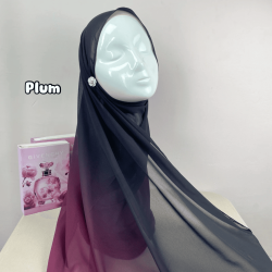 GRADIENT PATTERNED PASHMINA